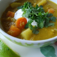 Simple Red Lentil Curry